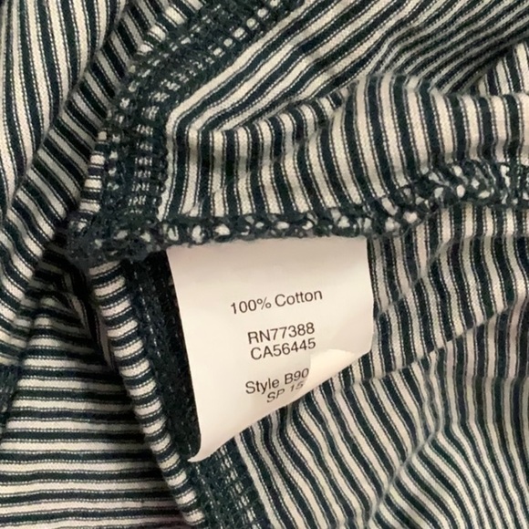 𝅺madewell striped blouse. Size M - Picture 6 of 6
